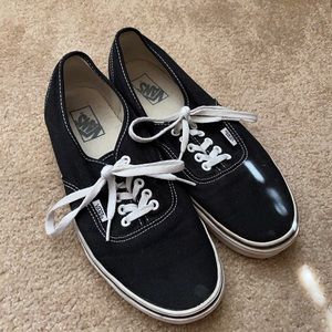 Vans black shoes